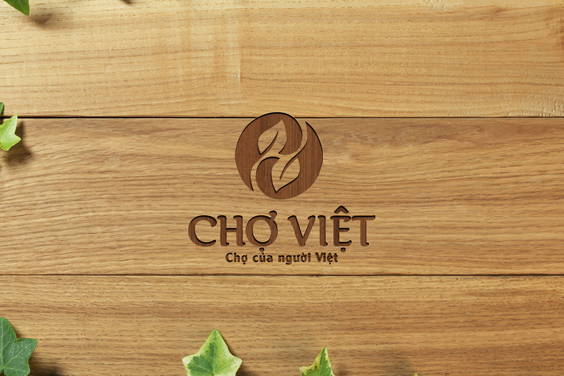 HTX Chợ Việt - Thiết kế logo và bộ nhận diện văn phòng HTX Chợ Việt